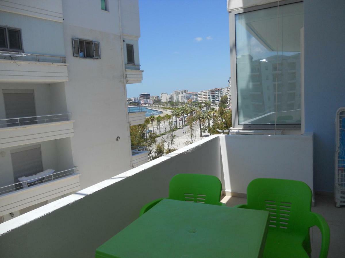 Lungomare Apartament Sea View Vlore Ngoại thất bức ảnh